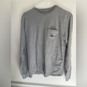 Grey Girls Vineyard Vines Long Sleeve